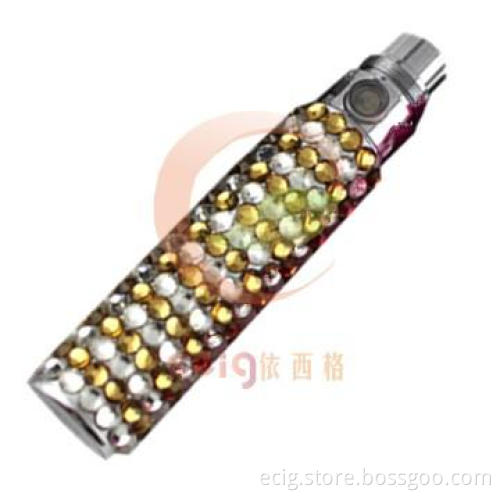 Electronic Smokeless Cigarettes Diamond Around Battery Tank